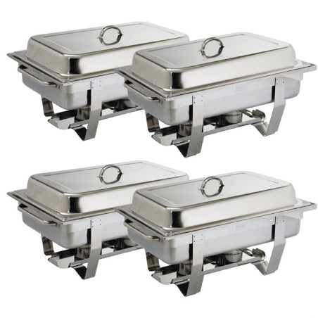 - Lote de 4 Chafing Dish Milan GN 1/1 - Olympia