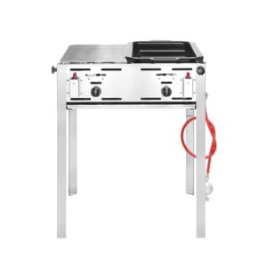 Barbacoa de gas profesional Roast-Master Maxi - 11,6 kW - Hendi