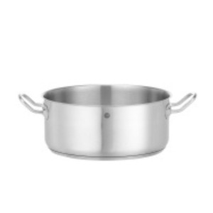 Faitout en Inox sin Tapa - Kitchen Line - 7,3 L - ø 280 mm - Hendi