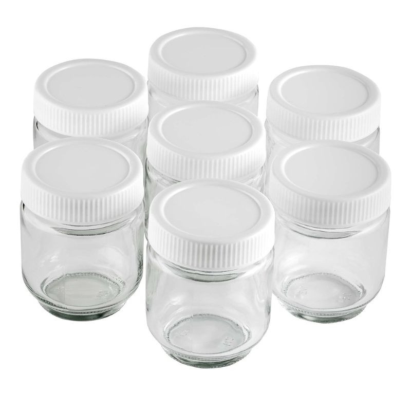 Glass Jars - Set of 7