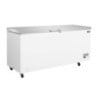 Congelador Arcón con Tapa de Acero Inoxidable - 581 L - Polar