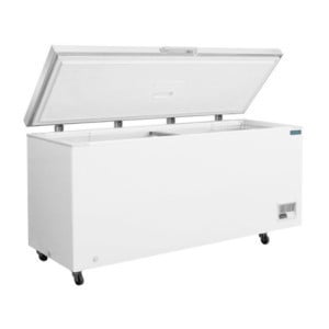 Congelador Arcón con Tapa de Acero Inoxidable - 581 L - Polar