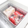 Congelador Arcón con Tapa de Acero Inoxidable - 581 L - Polar