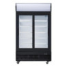 Vitrina refrigerada positiva para bebidas - Puertas correderas - 950 L - Polar