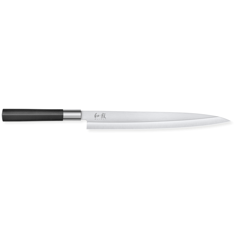 Cuchillo de sushi Yanagiba Wasabi Black 24 cm - KAI: Rendimiento y calidad japonesa