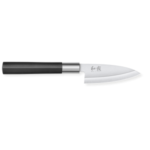 Cuchillo Deba Wasabi Black - 10 cm, calidad profesional