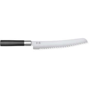 Cuchillo de pan Wasabi Black 23 cm KAI: corte perfecto y comodidad óptima