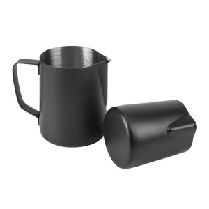 Black Stainless Steel Pitcher - 0.6 L - Dynasteel