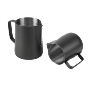 Jarra de acero inoxidable negro - 0,35 L - Dynasteel