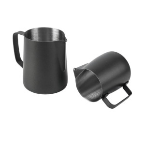 Black Stainless Steel Pitcher - 0.35 L - Dynasteel