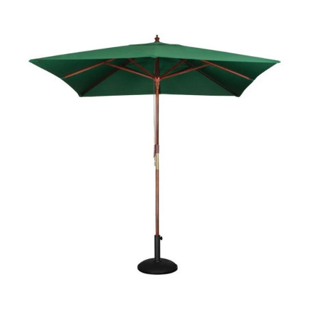 Parasol Cuadrado Verde - L 2500mm - Bolero