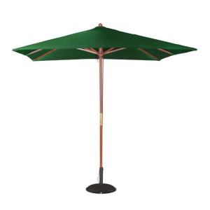 Parasol Cuadrado Verde - L 2500mm - Bolero