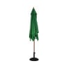 Parasol Cuadrado Verde - L 2500mm - Bolero