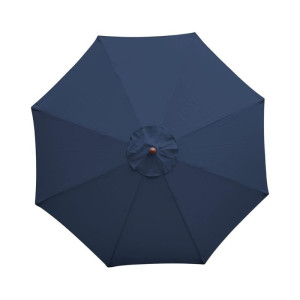 Navy Blue Round Parasol - L 2500mm - Bolero