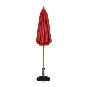 Red Round Parasol - 2.5 m - Bolero