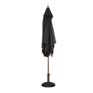 Parasol Cuadrado Negro - L 2500mm - Bolero