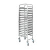 Stainless Steel Pastry Rack 16 Levels 600x400 | Dynasteel