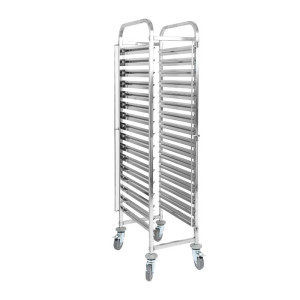 Stainless Steel Pastry Rack 16 Levels 600x400 | Dynasteel