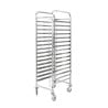 Échelle Gastronorm GN 1/1 15 Niveles Inox Ruedas