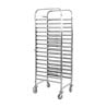 Échelle Gastronorm GN 1/1 15 Niveles Inox Ruedas