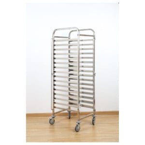 Échelle Gastronorm GN 1/1 15 Niveles Inox Ruedas