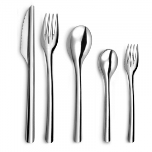 Cuchillo de mesa Slim 2 - Juego de 12 en acero inoxidable 18/0, ideal para restaurantes de alta gama | AMEFA