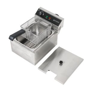 Friteuse Profesional 10 L 3000 W Inox — Termostato