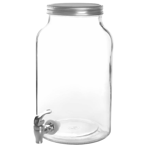 Dispensador de Bebidas de Vidrio - 5,5 L de Lacor: Elegancia y practicidad para servir tus bebidas frías