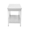 Mesa Inox 800x600 mm con Estante Inferior — Pro