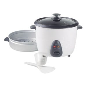 White Lacor Rice Cooker - Capacity 1.8L - 700W