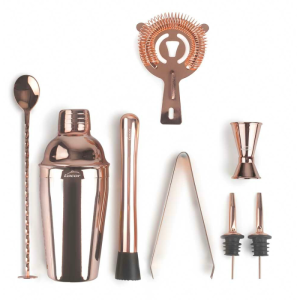 Conjunto de utensilios para cócteles - Acero inoxidable cobrizo - Lacor