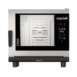 Horno Mixto a Gas Cook Master - 6 GN 1/1: un horno polivalente de alta gama para profesionales