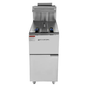 Gas Fryer 23 L - Switchable | Dynasteel - Single tank, burners, propane gas, natural gas | Catering, Free delivery