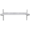 Estante de Pared en Acero Inoxidable sobre Cremalleras - L 800 x P 300 mm - Dynasteel