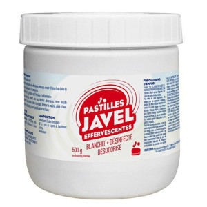 Pastillas efervescentes Javel x150 - Potente desinfectante y desodorizante para cocina profesional
