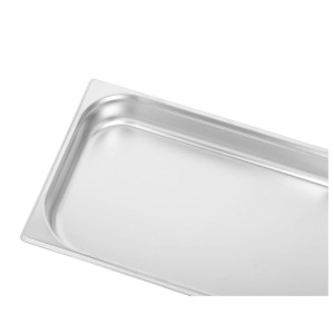 Bandeja gastronómica GN 1/1 de acero inoxidable - Profundidad 65 mm - 9 L Dynasteel: Calidad profesional