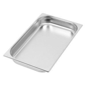 Bandeja gastronómica GN 1/1 de acero inoxidable - Profundidad 65 mm - 9 L Dynasteel: Calidad profesional