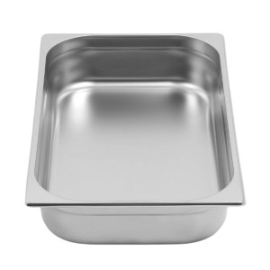 Bandeja gastronorm GN 1/1 de acero inoxidable - 14 L, profundidad 100 mm