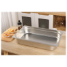 Bandeja gastronorm GN 1/1 de acero inoxidable - 14 L, profundidad 100 mm