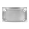 Bandeja gastronómica GN 1/1 de acero inoxidable - 150 mm de profundidad, 21 L - Dynasteel