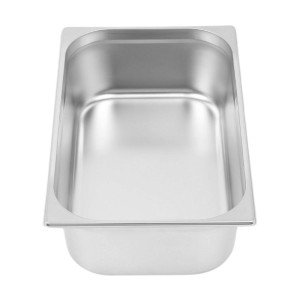 Bandeja gastronómica GN 1/1 de acero inoxidable - 150 mm de profundidad, 21 L - Dynasteel