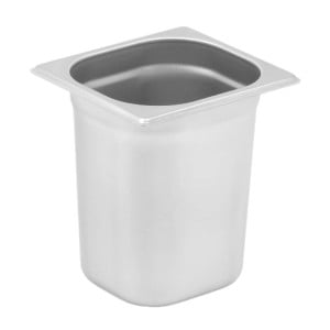 Bac Gastro GN 1/6 Inox Profundidad 200 mm - 3,4 L