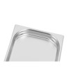 Bandeja gastronorm GN 1/2 de acero inoxidable Dynasteel - 2 L, Profundidad 40 mm