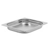 Bandeja gastronorm GN 1/2 de acero inoxidable Dynasteel - 2 L, Profundidad 40 mm