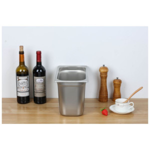 Bac Gastronorme GN 1/4 Inox - Robuste et pratique