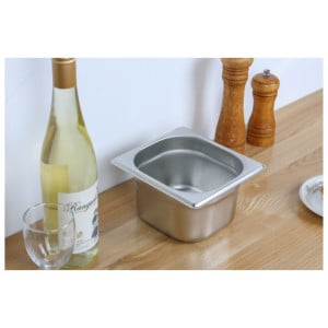 Bandeja gastronorm GN 1/6 - 1,6 L - P 100 mm - Dynasteel