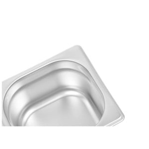 Bandeja gastronorm GN 1/6 - 1,6 L - P 100 mm - Dynasteel