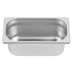 Bac Gastro GN 1/4 Inox - Profundidad 100 mm - 2,8 L - Dynasteel