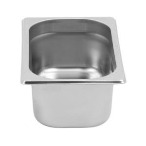 Bac Gastro GN 1/4 Inox - Profundidad 100 mm - 2,8 L - Dynasteel