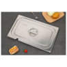 Tapa GN 1/1 de acero inoxidable para recipiente gastronorm - Dynasteel